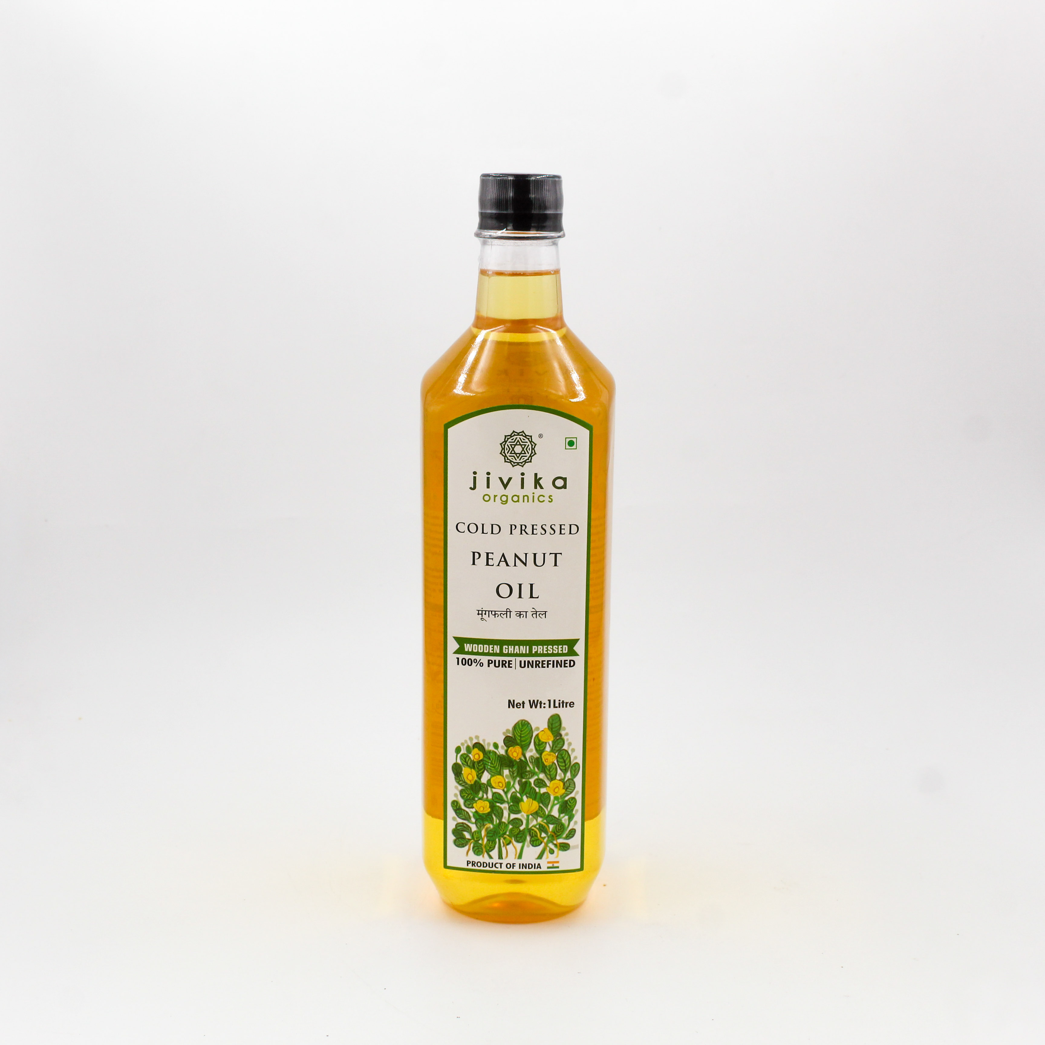 Jivika Cold Pressed Peanut Oil 1lt